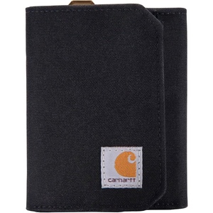 image:imageCarhartt Nylon Duck Trifold Wallet Mossy Oak BottomlandsBlack Trifold