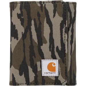 image:imageCarhartt Nylon Duck Trifold Wallet Mossy Oak BottomlandsMossy Oak Bottomlands Trifold