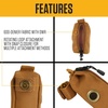 image:imageCarhartt Dog Waste Bag Dispenser Carhartt Brown