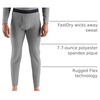 image:imageCarhartt Mens Force Heavyweight Heathered Knit Base Layer PantShadow Heather