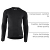 image:imageCarhartt Mens UH0266M Force Heavyweight Stretch Base Layer CrewneckBlack