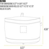 image:imageCarhartt Nylon Duck Travel Dog Bowl Carhartt Brown