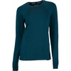 image:imageCarhartt Womens Force Heavyweight Stretch Base Layer CrewneckDeep Harbor Teal