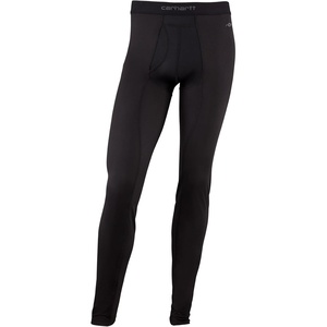 image:imageCarhartt Mens Force Heavyweight Heathered Knit Base Layer PantBlack