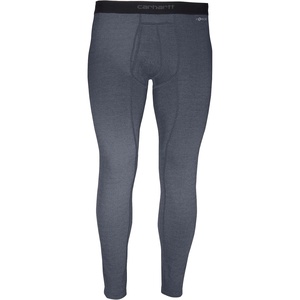 image:imageCarhartt Mens Force Heavyweight Heathered Knit Base Layer PantNavy Heather
