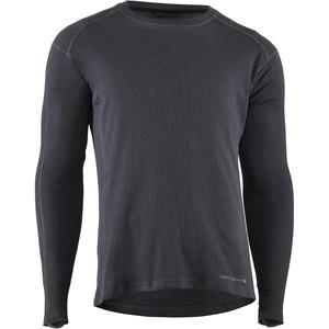 image:imageCarhartt Mens UM0269M Midweight Cotton Rib Base Layer CrewneckBlack