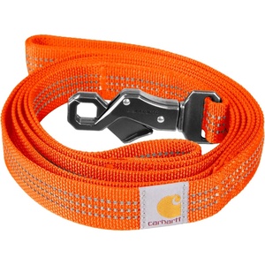 image:imageCarhartt Nylon Dual Handle Dog Leash Hunter Orange LHunter Orange