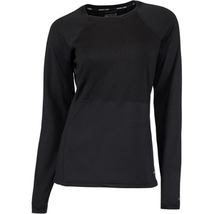 image:imageCarhartt Womens Force Zoned Heavyweight Base Layer Crewneck TopBlack