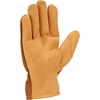 image:imageCarhartt Mens Duck Synthetic Leather Open Cuff GloveBrown