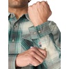 image:imageCarhartt Mens Fr Montana Relaxed Ls Plaid ShirtBlackSea Pine