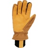 image:imageCarhartt Mens GL0781M Insulated DuckSynthetic Leather Knit Cuff GloveBrown