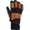 image:imageCarhartt Mens GL0843M Waterproof ThermalLined Secure Cuff GloveBrown Black