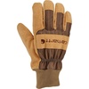 image:imageCarhartt Mens GW0827M Insulated Synthetic Suede Knit Cuff GloveBrown Rr Stripe