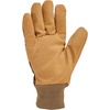 image:imageCarhartt Mens GW0827M Insulated Synthetic Suede Knit Cuff GloveBrown Rr Stripe