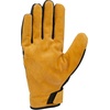 image:imageCarhartt Mens Insulated Leather High Dexterity Secure Cuff GloveBlack Barley