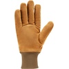 image:imageCarhartt Womens Insulated Synthetic Suede Knit Cuff GloveBrown Rr Stripe