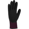 image:imageCarhartt Womens WA700 Womens Thermal Dip GloveDeep Wine