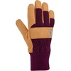 image:imageCarhartt Womens Wind Fighter Fleece Work GloveEggplant Barley
