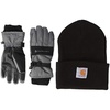 image:imageCarhartt Cuffed Beanie and Gloves bundle 2XLarge Pack of 1 Dark GreyBlack and Black Beanie