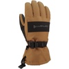 image:imageCarhartt Kids Waterproof Insulated Gauntlet GloveBrown Black