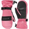 image:imageCarhartt Kids Waterproof Insulated Gauntlet MittPink LemonadeBlack