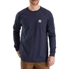 image:imageCarhartt Mens FlameResistant Force Relaxed LongSleeve TShirtDark Navy