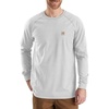 image:imageCarhartt Mens FlameResistant Force Relaxed LongSleeve TShirtLight Gray