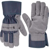 image:imageCarhartt Mens GL0839M Insulated Synthetic Suede Safety Cuff GloveSteel Navy Rr Stripe