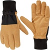 image:imageCarhartt Mens GL0844M ThermalLined Fleece Cuff GloveBarley Black