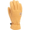 image:imageCarhartt Mens GL0860M Synthetic Leather FleeceLined GloveBrown