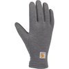 image:imageCarhartt Womens Fleece Tencel Fiber Blend GloveCharcoal Heather