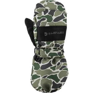 image:imageCarhartt Kids TA774 Toddler Waterproof Insulated Zip Cuff MittenRetro Duck Camo
