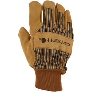 image:imageCarhartt Mens A512 Insulated Suede Knit Cuff Work GloveBrown