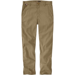 image:imageCarhartt Mens FR Relaxed Straight Rigby DungareeDark Khaki