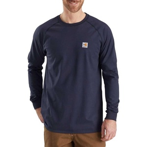 image:imageCarhartt Mens FlameResistant Force Relaxed LongSleeve TShirtDark Navy