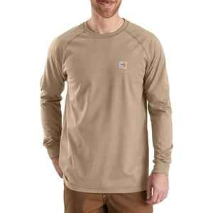 image:imageCarhartt Mens FlameResistant Force Relaxed LongSleeve TShirtKhaki