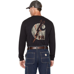 image:imageCarhartt Mens Fr Force Irvine Loose Ls Wrench TShirtBlack