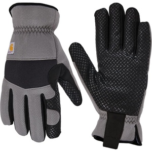 image:imageCarhartt Mens GL0829M ThermalLined High Dexterity High Grip GloveSteel Black