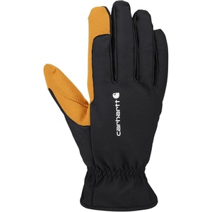 image:imageCarhartt Mens GL0910M ThermalLined High Dexterity Open Cuff GloveBlack Barley