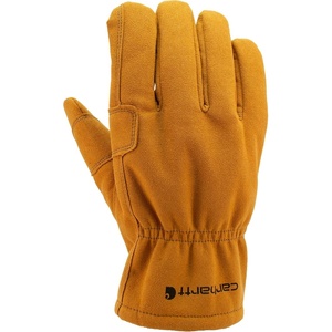 image:imageCarhartt Mens Synthetic Suede Open Cuff GloveBrown