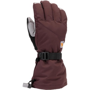 image:imageCarhartt womens Storm Defender Insulated Gauntlet GloveBlackberry Grey