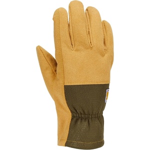 image:imageCarhartt womens Synthetic Suede Stretch Knit GloveBarleyBasil