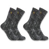 image:imageCarhartt Mens Midweight TieDye Crew Socks 2 PackSteel