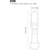 image:imageCarhartt Unisex Adult Durable Metal Key Keeper Belt Loop Key Ring Holder with SelfLocking Metal Gate Clip for CarHome KeysNylon Duck Carhartt Brown