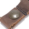image:imageCarhartt Unisex Adult Durable Metal Key Keeper Belt Loop Key Ring Holder with SelfLocking Metal Gate Clip for CarHome KeysSaddle Leather Brown