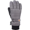 image:imageCarhartt Womens Waterproof Insulated Quilted Knit Cuff GloveCharcoal