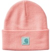 image:imageCarhartt Kids CB9020 Rubber Patch Watch Cap BeanieCoral Cloud