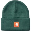 image:imageCarhartt Kids CB9020 Rubber Patch Watch Cap BeanieJungle Green