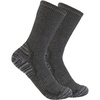 image:imageCarhartt Mens Force Midweight Syntheticwool Blend Crew Sock 2 PackCharcoal
