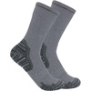 image:imageCarhartt Mens Force Midweight Syntheticwool Blend Crew Sock 2 PackLight Grey